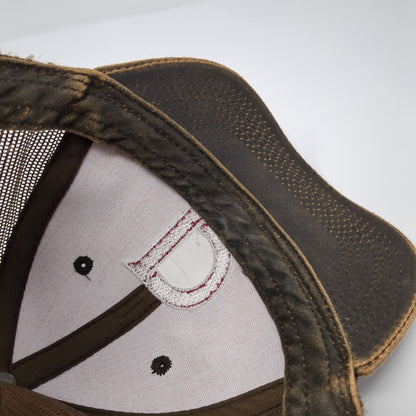 Drafters Ink Slideback Trucker Hat Brown One Size Mesh Back The Game