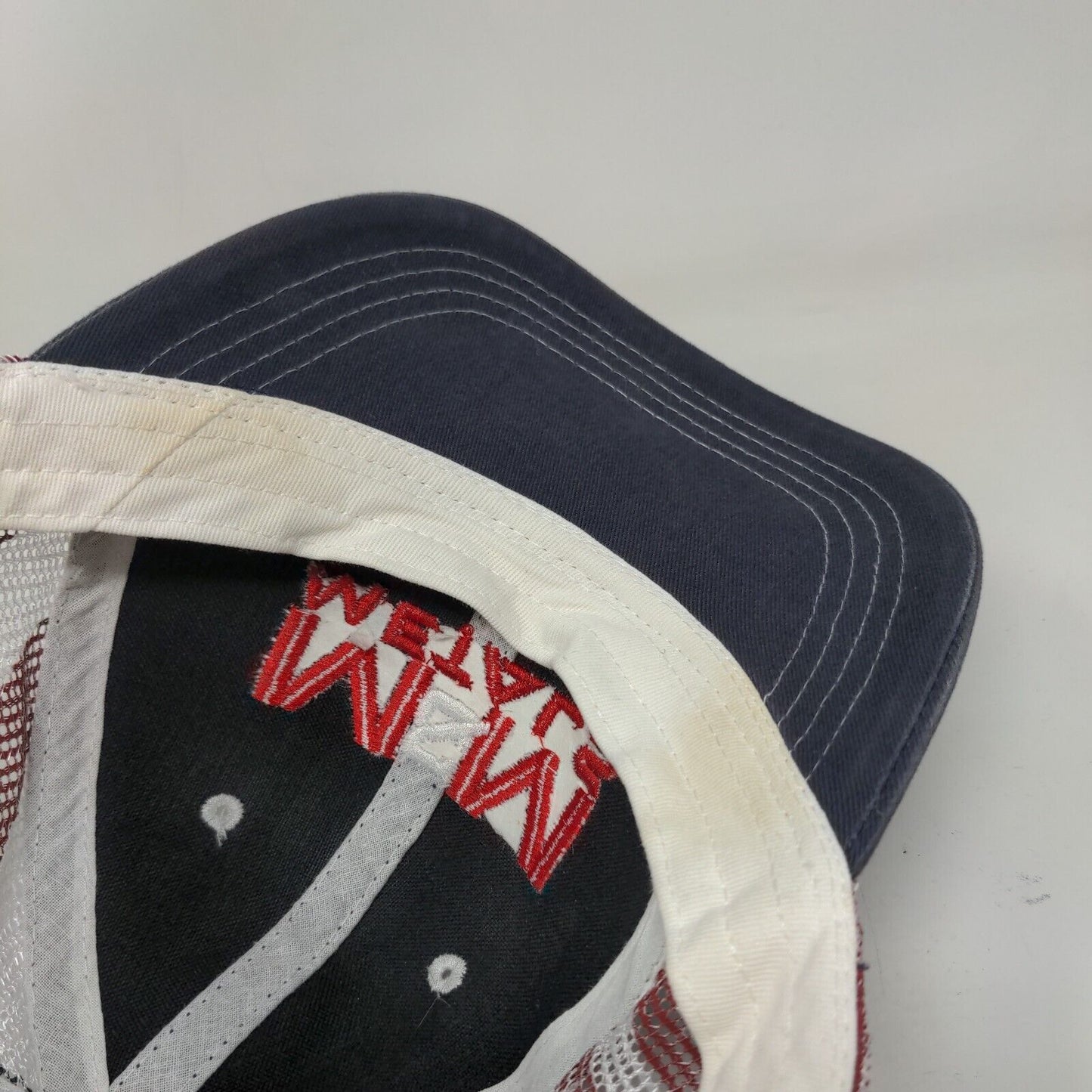 M&M Metals Strapback Mesh Back Trucker Hat Multi OSFA USA Flag Paramount