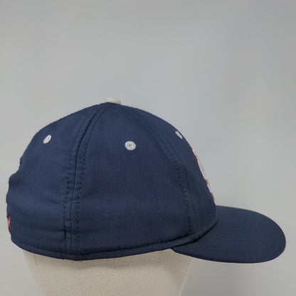 The Game Pro Southwest Fitted Hat Blue Size 7 1/8 Embroidered Logo