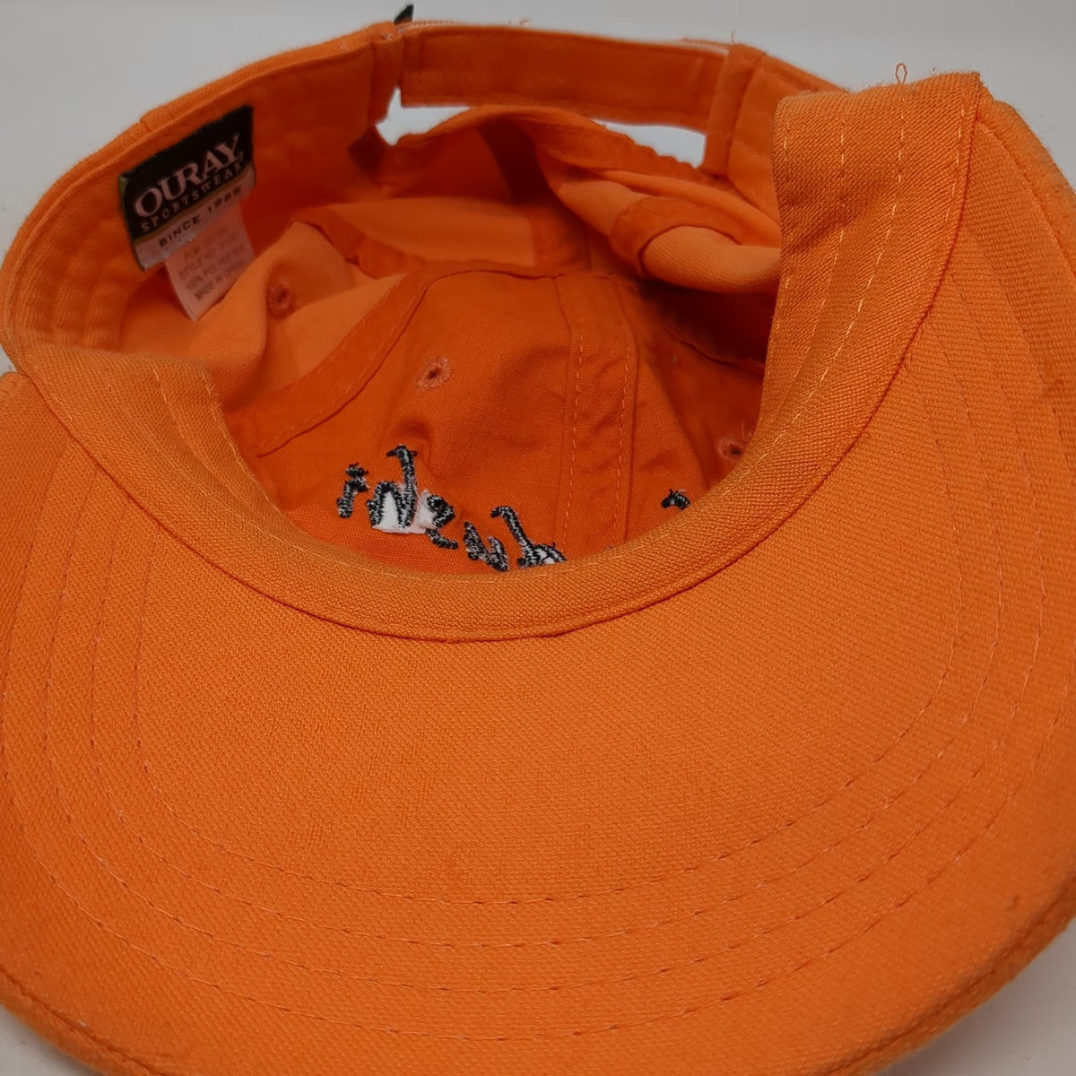Ouray Baseball Cap Orange One Size Biba Dushi Aruba Adjustable Strapback Hat
