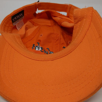 Ouray Baseball Cap Orange One Size Biba Dushi Aruba Adjustable Strapback Hat