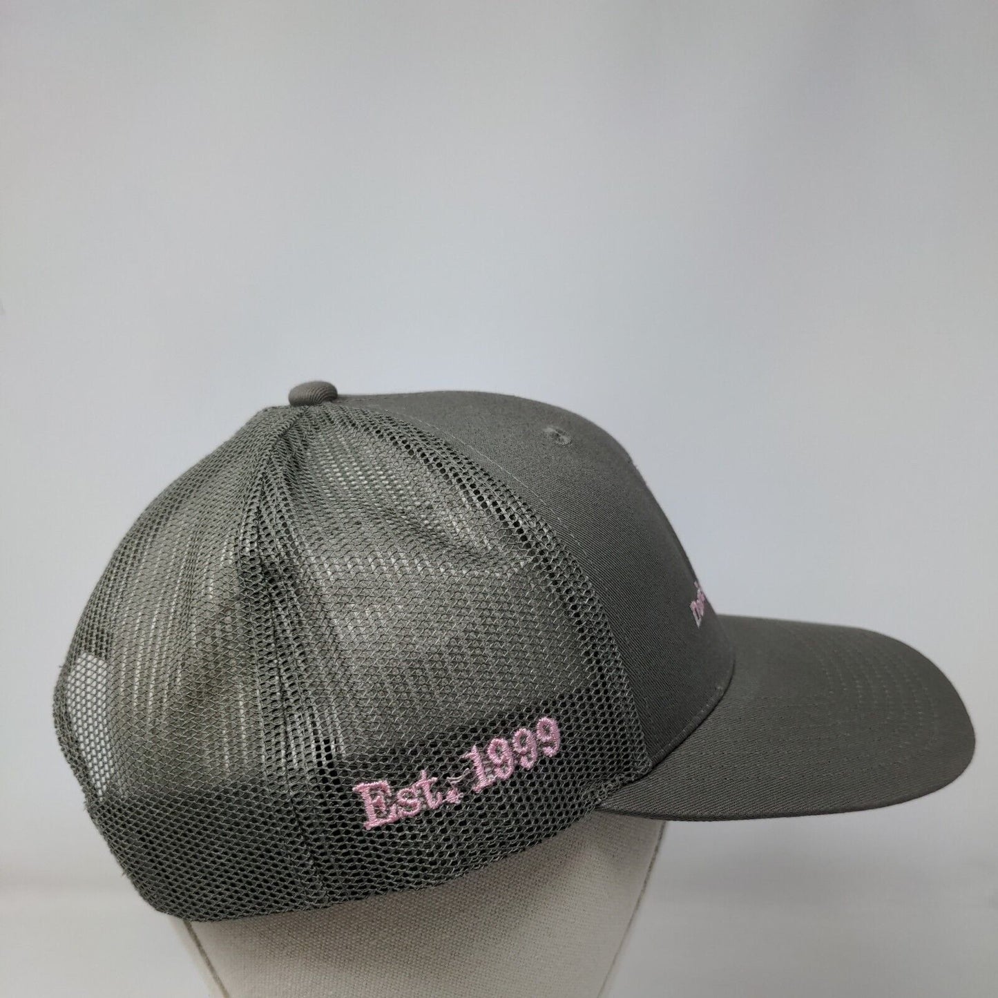 Davison Insurance Snapback Mesh Back Trucker Hat Grayish-Brown Adult