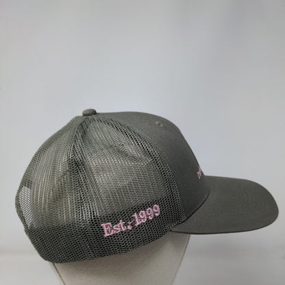 Davison Insurance Snapback Mesh Back Trucker Hat Grayish-Brown Adult