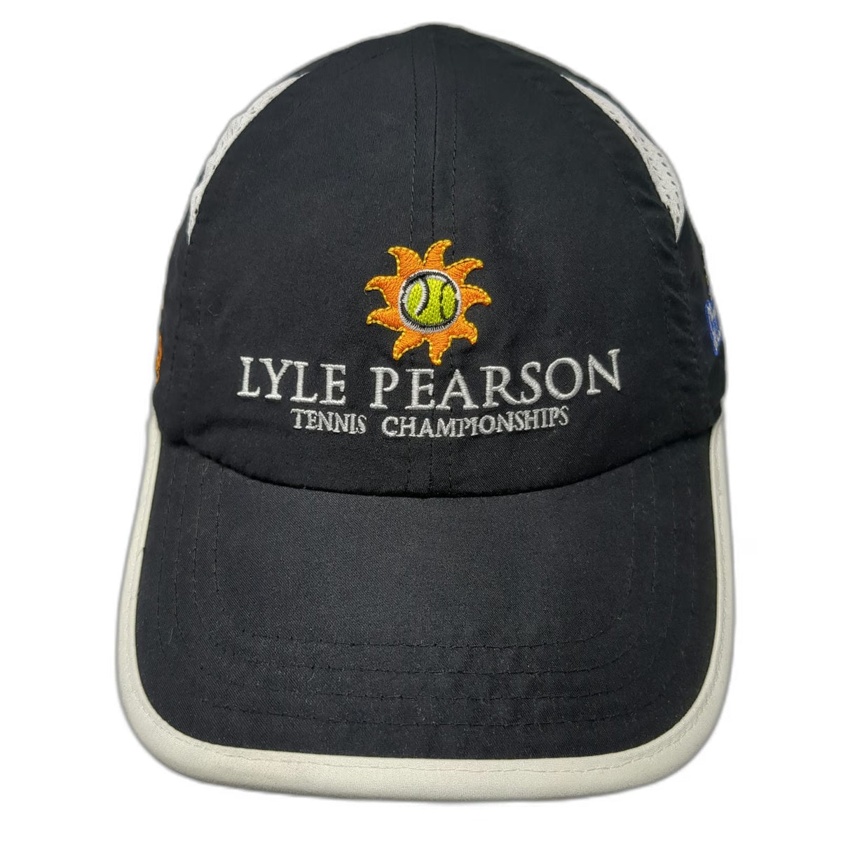 Lyle Pearson Tennis Championships Black Baseball Cap OSFM Sun Valley Mesh Hat