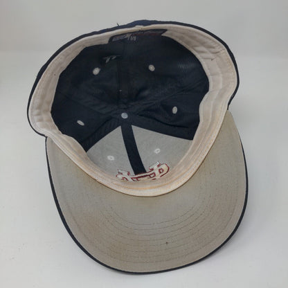 The Game Pro Southwest Fitted Hat Blue Size 7 1/8 Embroidered Logo