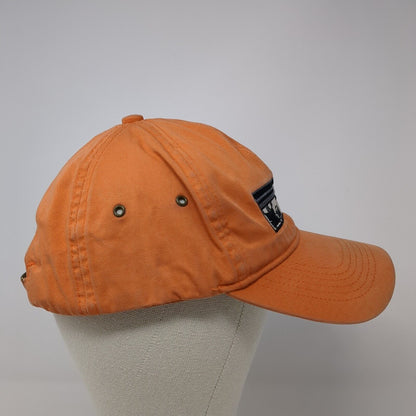 Storage Condos Slideback Hat Orange One Size Adjustable Embroidered