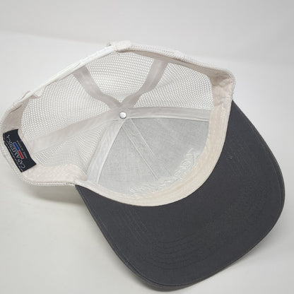 Revolution Gone Wild Snapback Trucker Hat Gray One Size Mesh Back