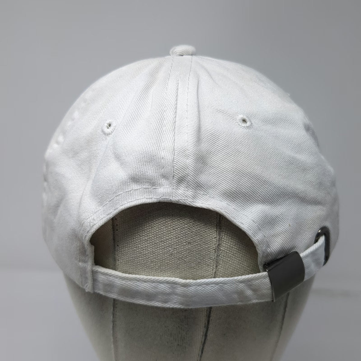 Jim Beam Vanilla Baseball Cap White One Size Slideback Side Patch Cotton Hat