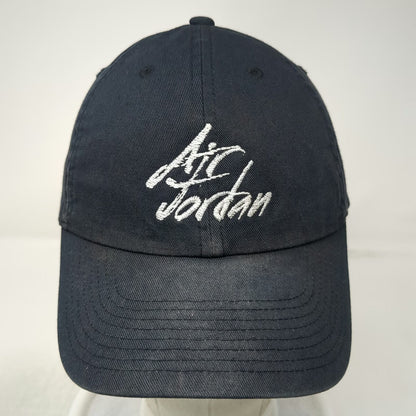 Jordan Brand Baseball Cap Black White One Size Air Jordan Career Stats Logo Hat