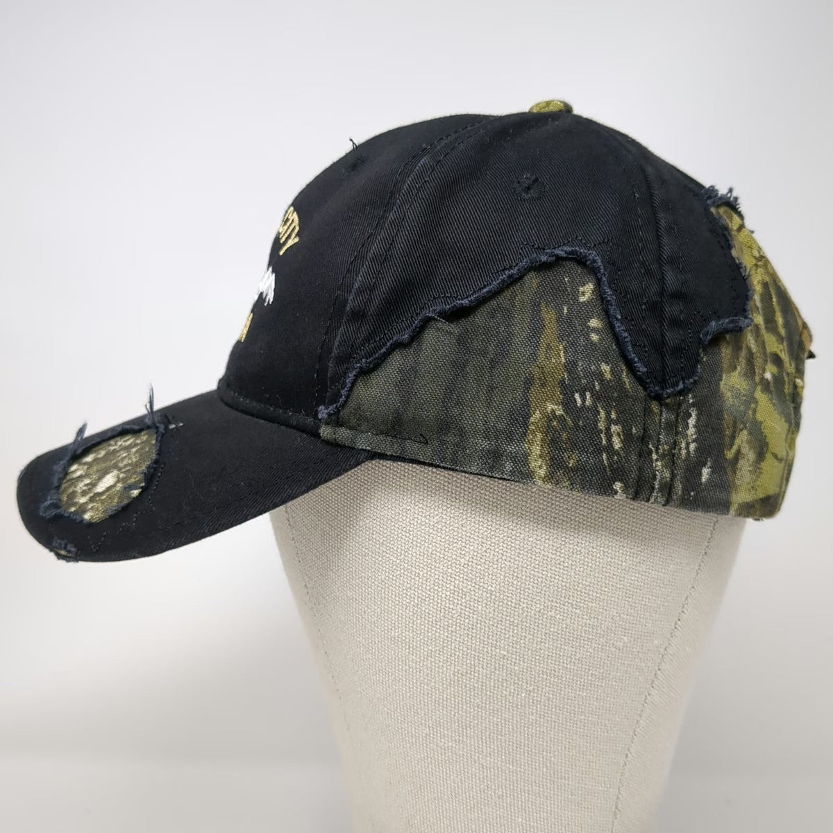 Outdoor Cap Cooke City Montana Mountain Baseball Cap Black Camo One Size Hat