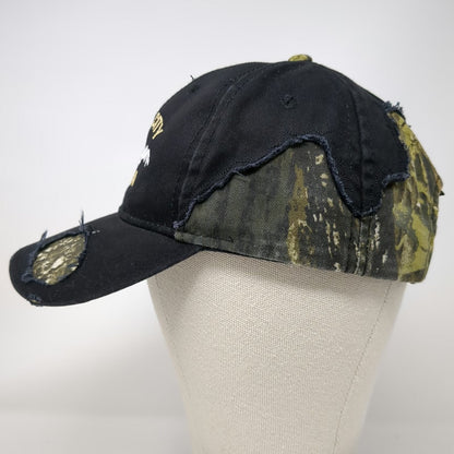 Outdoor Cap Cooke City Montana Mountain Baseball Cap Black Camo One Size Hat