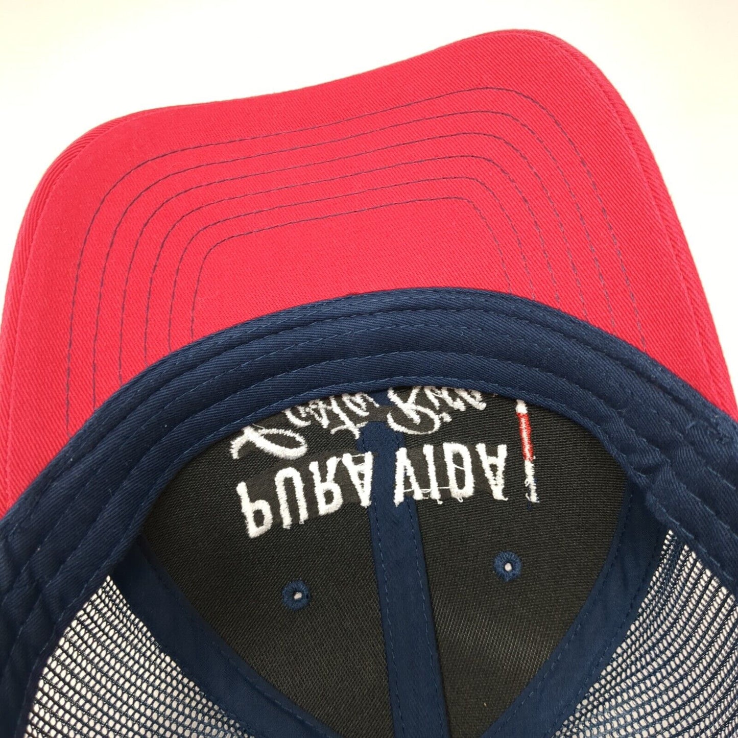 Pura Vida Costa Rica Snapback Trucker Hat Multicolor OS Adjustable Mesh Back