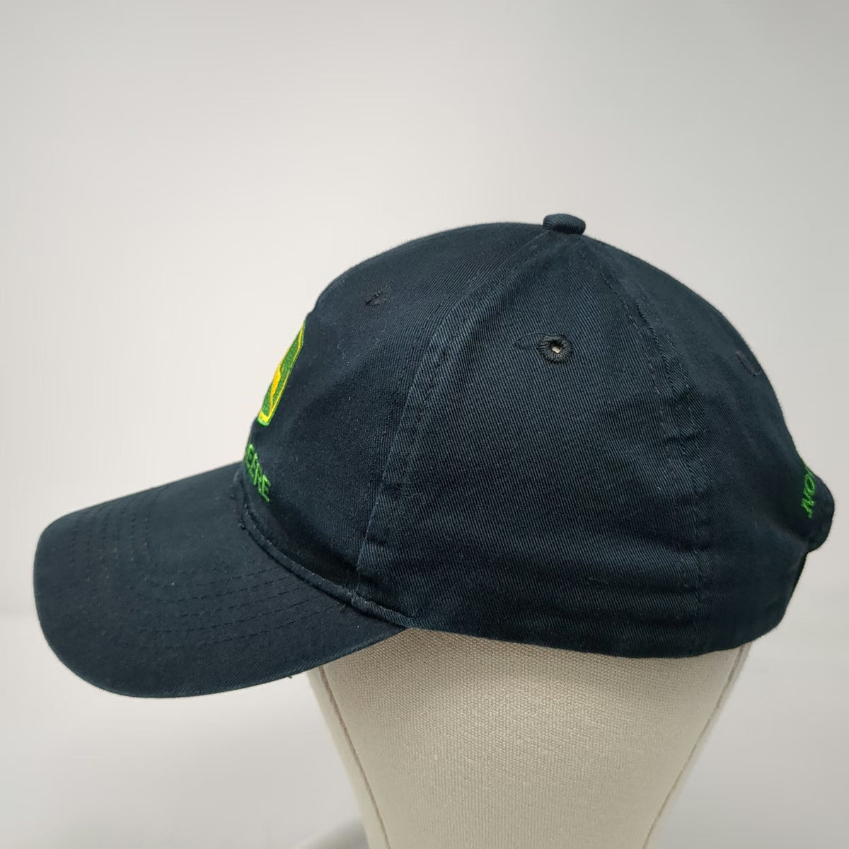John Deere Baseball Cap Blue One Size Nothing Runs Like a Deere Strapback Hat