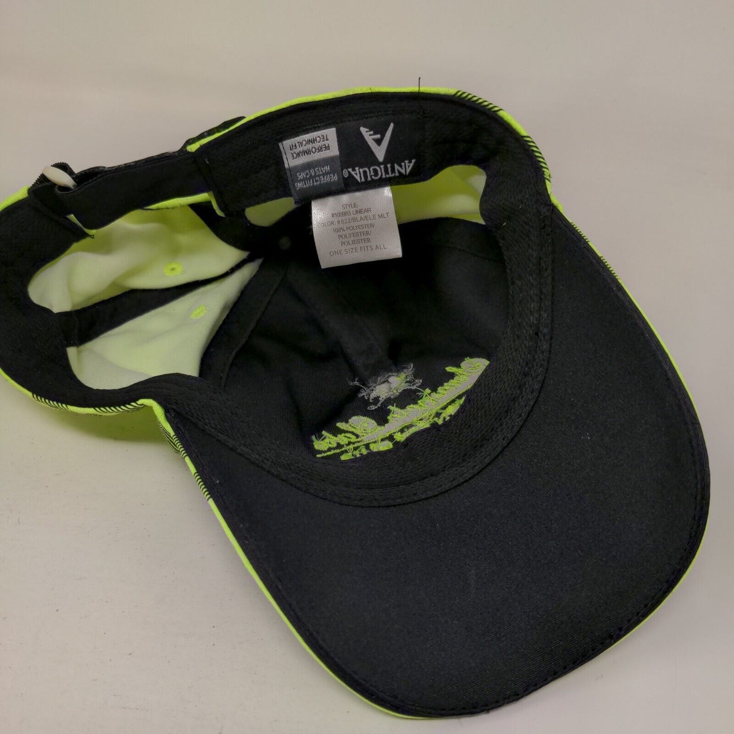 Seminole Lake Country Club Strapback Hat Multi OSFA Embroidered Antigua