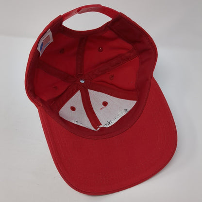 Warbonnet Electric Snapback Hat Red One Size Adjustable Embroidered 6 Panel