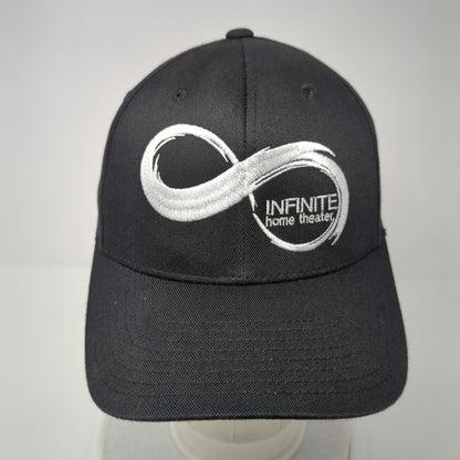 Infinite Home Theater Fitted Hat Black S/M Flexfit Embroidered Port Authority