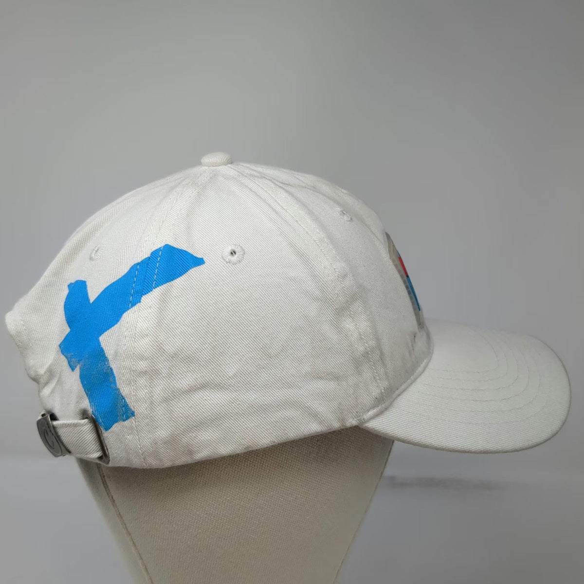 Cookies Baseball Cap White One Size Slideback Cotton Worldwide Bird Logo Hat