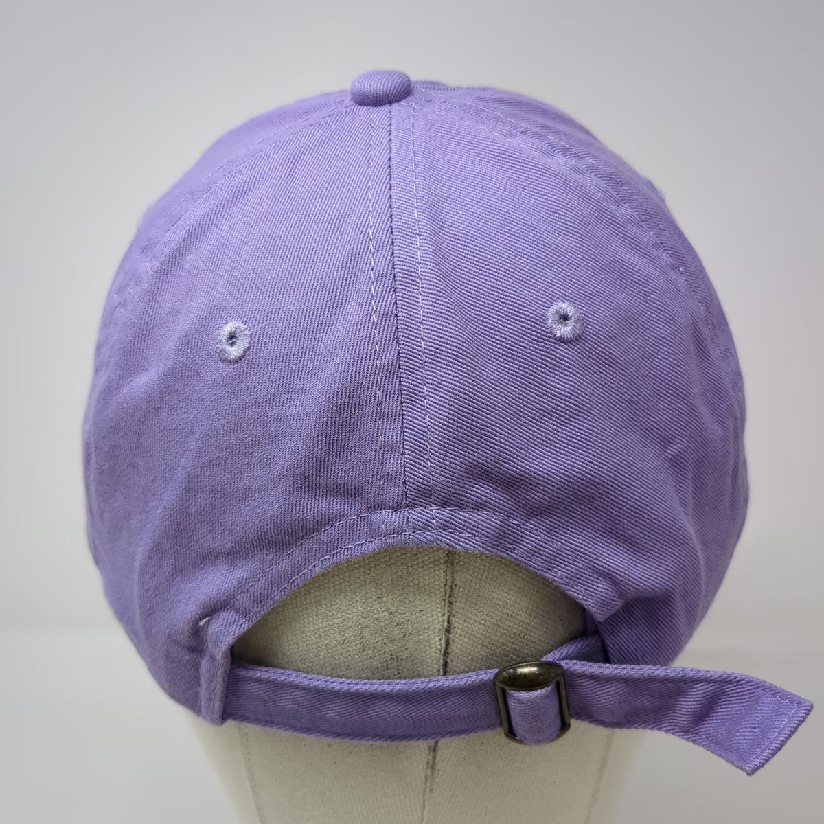 Purple Baseball Cap One Size Voodoo Logo Embroidered Adjustable Slideback Hat