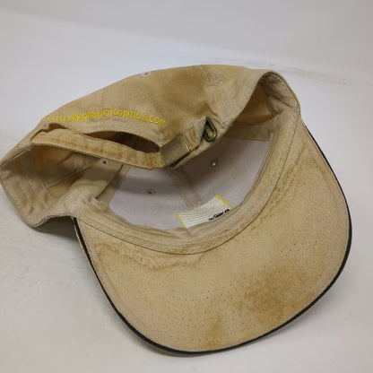 Nikon Baseball Cap Beige One Size Slideback Embroidered Logo Sport Optics Hat