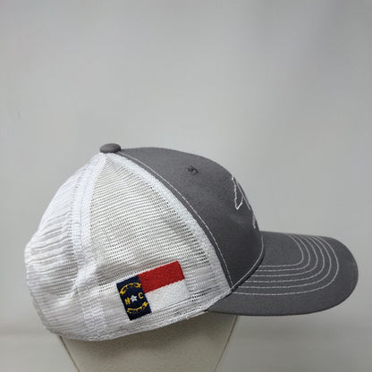 Major Sponsor Snapback Mesh Back Trucker Hat Gray One Size 6 Panel