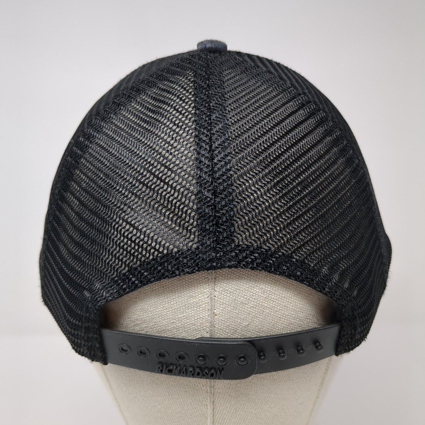 RH Idaho Patch Snapback Mesh Back Trucker Hat Camo M/L Richardson