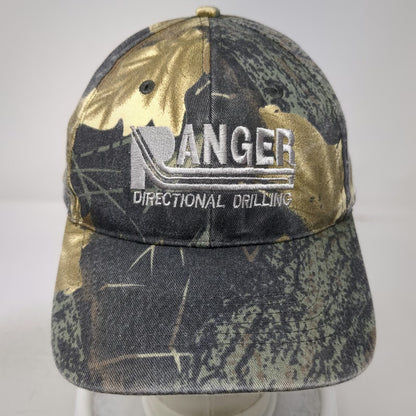 Green Camo Ranger Directional Drilling One Size Baseball Cap Hat Strapback
