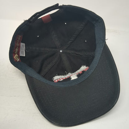 Dri Duck Baseball Cap Black One Size Jackson Hole Wyoming Bronco Hat Strapback