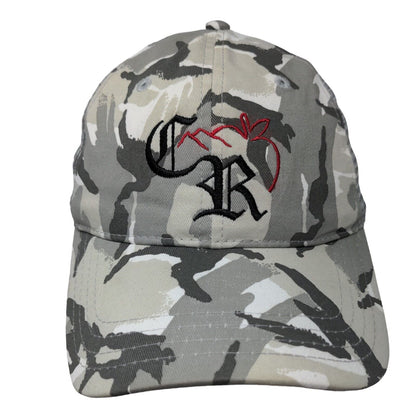 Cider Ridge Golf Club Men's Snapback Mesh Back Hat Gray Camo OS Embroidered