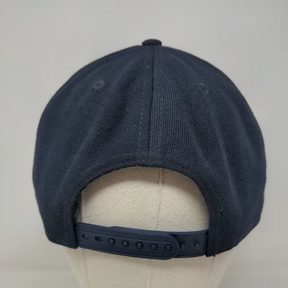 New Era Men's Snapback Hat Blue OSFM Embroidered New York Yankees 9Fifty Logo