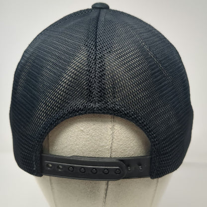 Yupoong Trucker Hat Black One Size Never Summer Snowboard Mfg Patch Snapback
