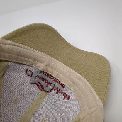 Chinook Winds Casino Resort Strapback Hat Tan OS Adjustable Embroidered Cotton