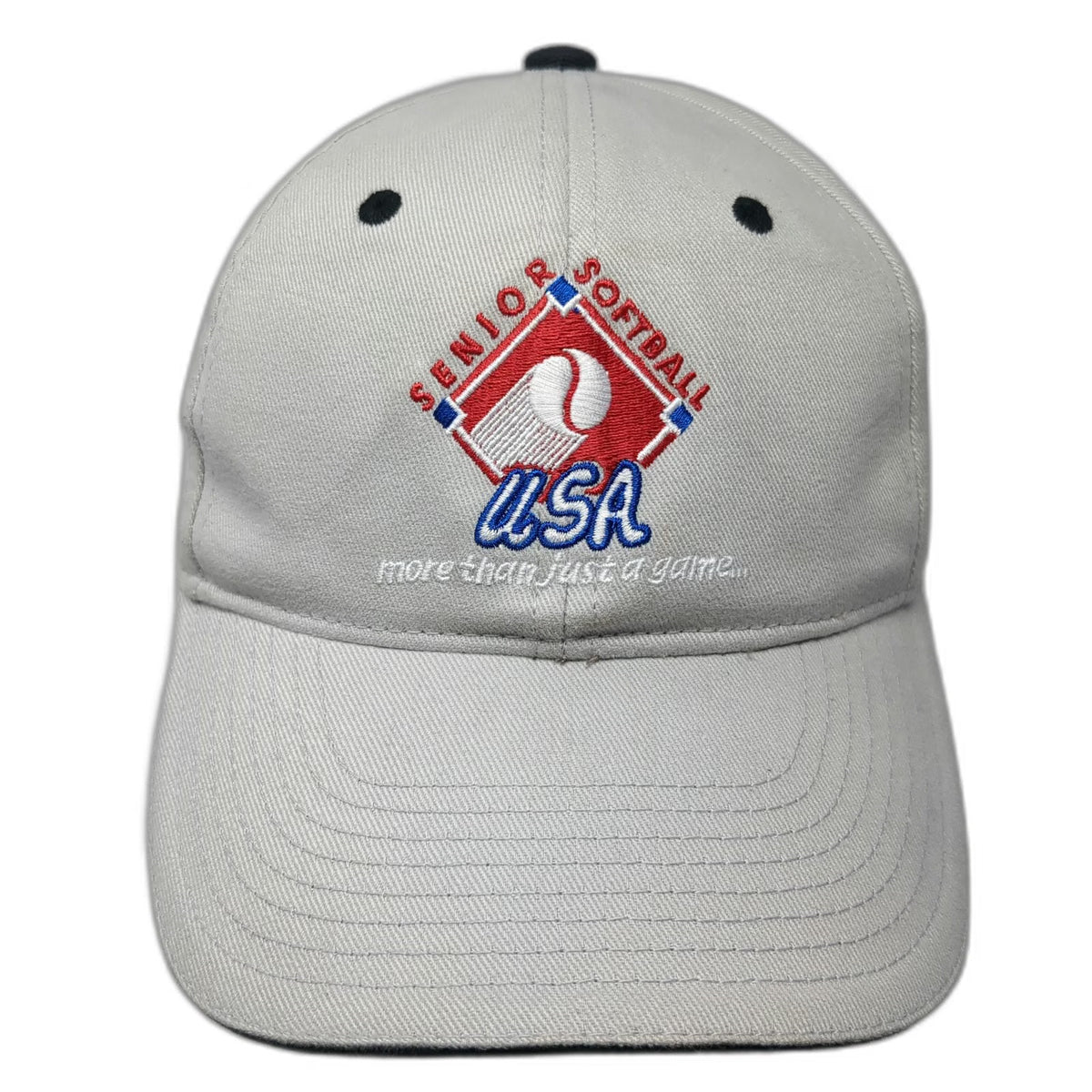 Senior Softball USA Hat Gray Baseball Cap One Size Rock n Reno Challenge Cup