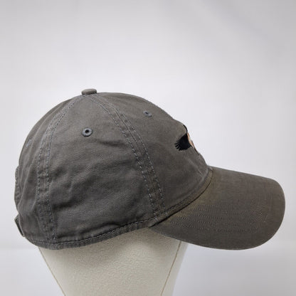 Maven Strapback Hat Gray One Size Adjustable Embroidered 6 Panel Ouray