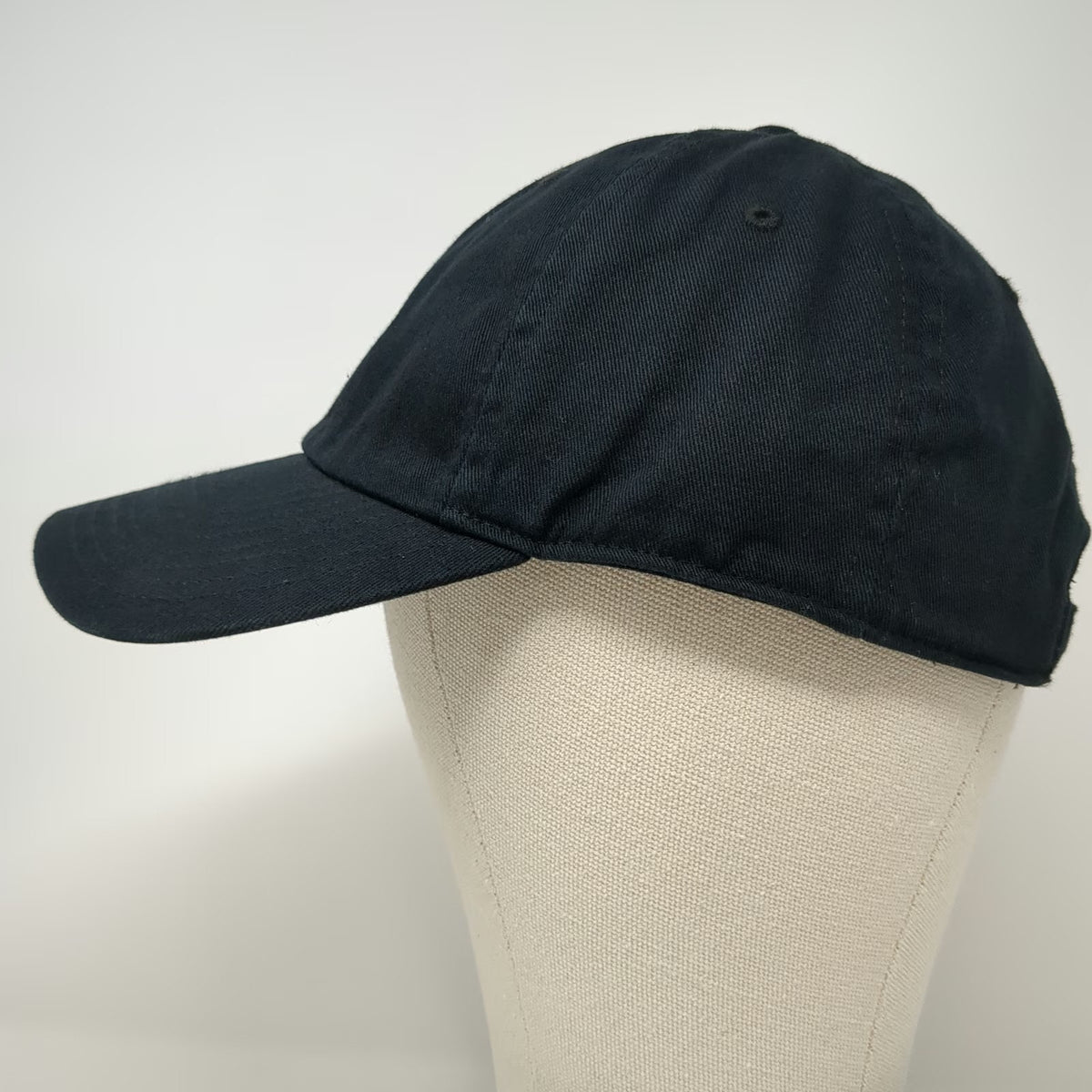 Nike Baseball Cap Black One Size Heritage86 Embroidered Swoosh Adjustable Hat