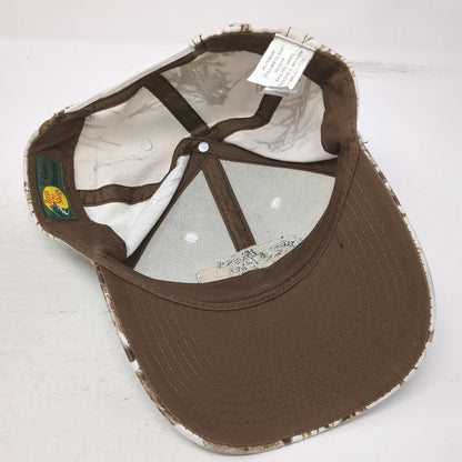 Bass Pro Shops Snapback White One Size TrueTimber Camo Bass Fishing Hunting Hat