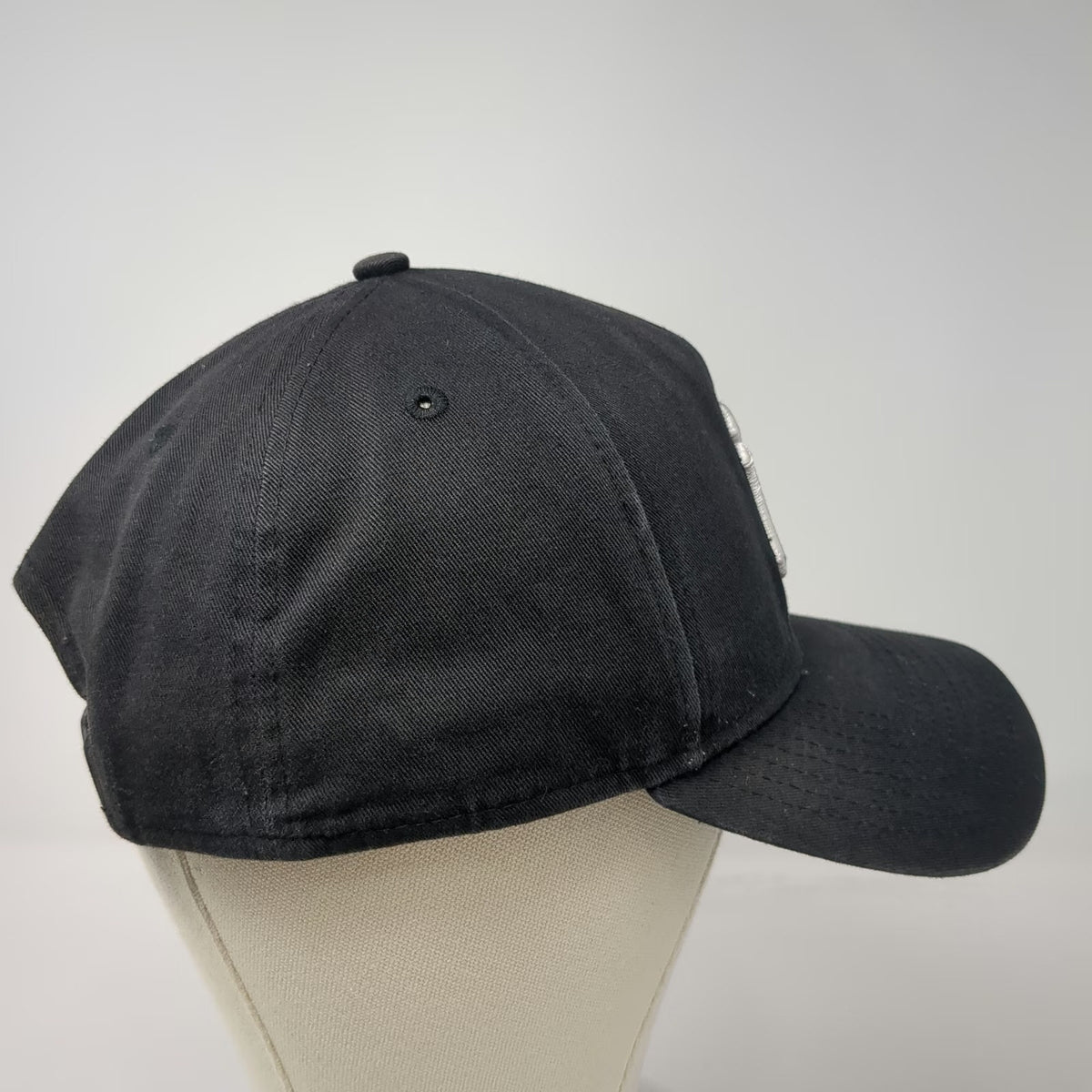 New Era MLB New York Yankees 5 Panel Hat Black One Size Snapback Curved NY Logo