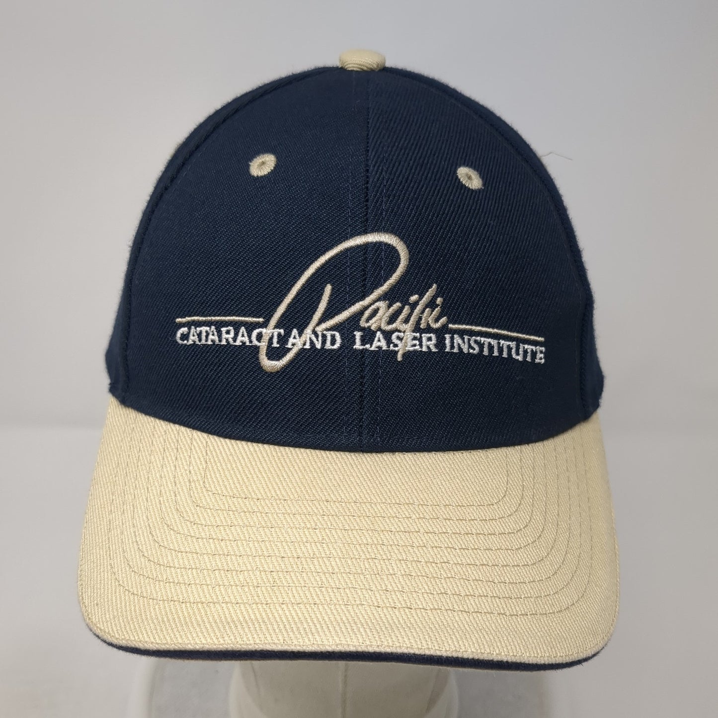 Pacific Cataract and Laser Institute Strapback Hat Blue One Size Outdoor