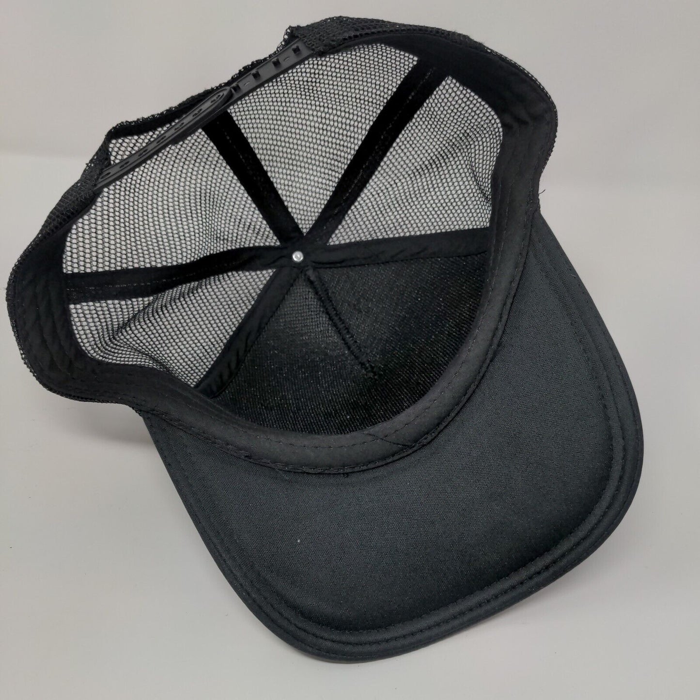 Thunder Squad Snapback Mesh Back Trucker Hat Black OSFA Adjustable