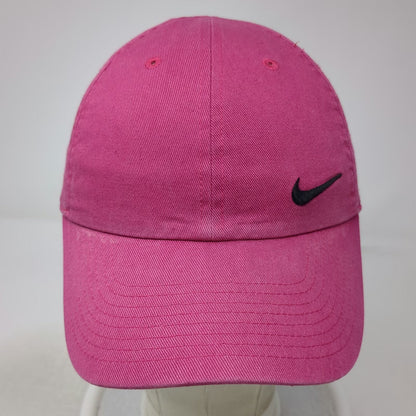 Nike Baseball Cap Pink One Size Heritage86 Embroidered Swoosh Slideback Hat