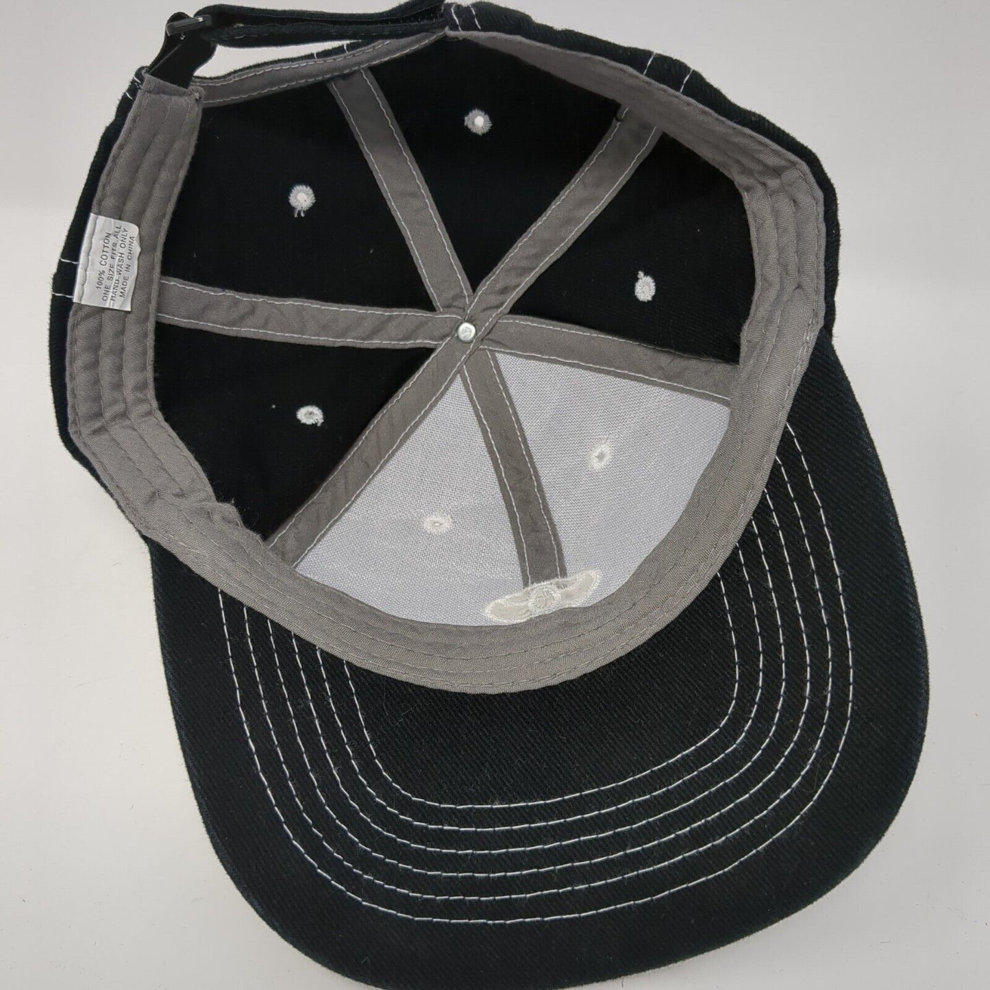 Toyota Spell Out Strapback Hat Multi One Size Embroidered Colorblock