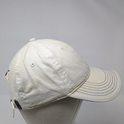 U.S. Polo Assn. Slideback Hat White Cream One Size Adjustable Embroidered