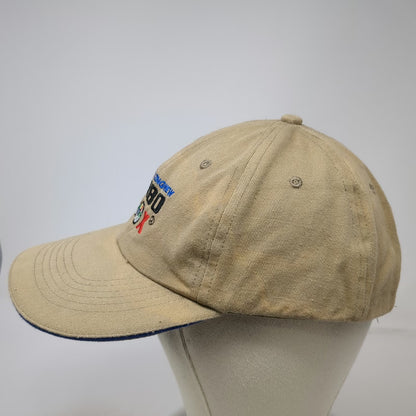 Amrad Turbo 200X Global Tech Support Hat Brown Baseball Cap One Size Strapback