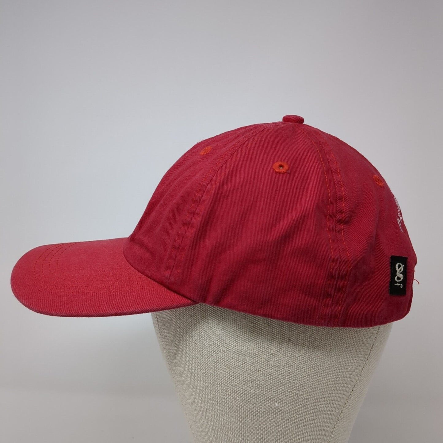 Roche Harbor Slideback Hat Red One Size San Juan Island Gear For Sports