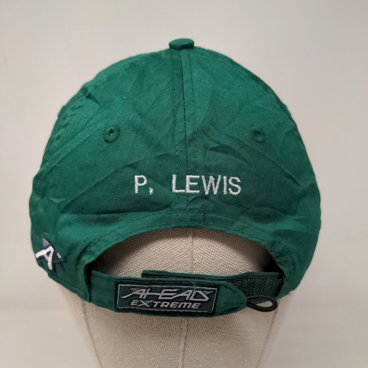 Upstate 2014 Junior Classic P. Lewis Strapback Hat Green Extreme Fit Embroidered
