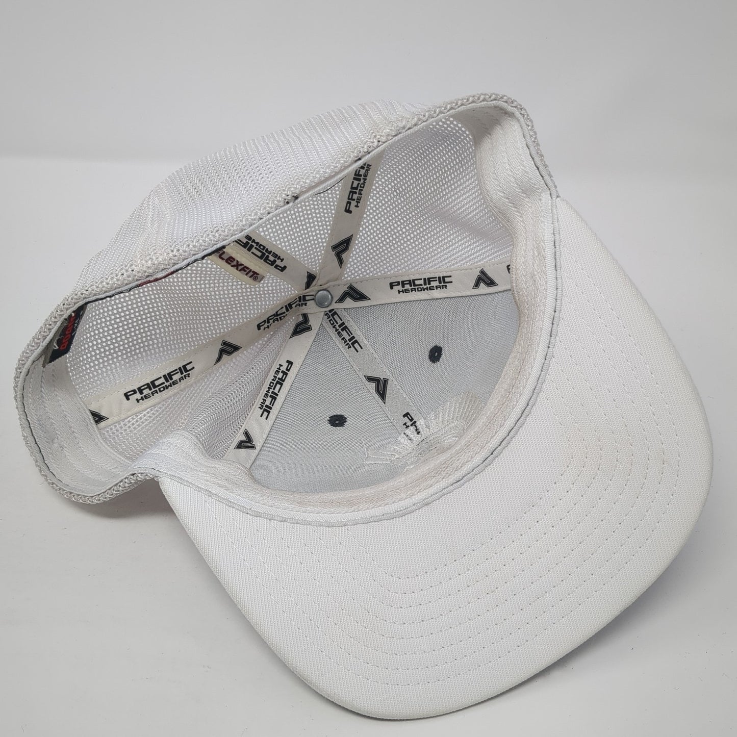Michigan State Spartans Fitted Trucker Hat Gray 8 Mesh Back Pacific Headwear