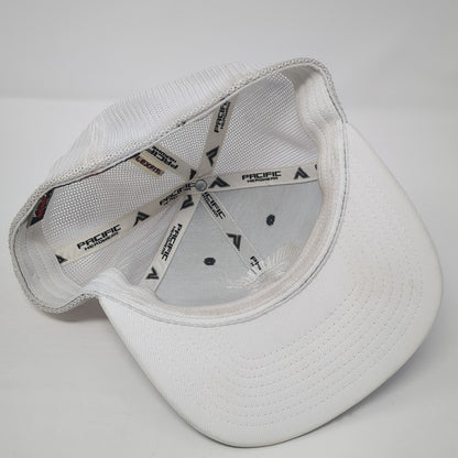 Michigan State Spartans Fitted Trucker Hat Gray 8 Mesh Back Pacific Headwear