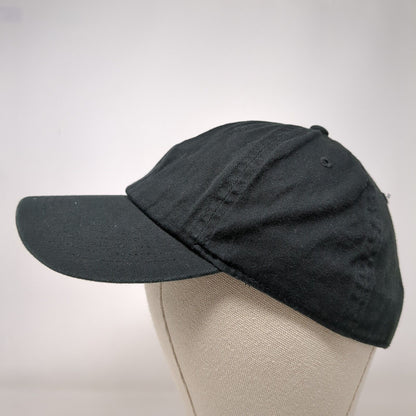 Gelante Slideback Hat Black OSFA Adjustable Blank Solid Vent Holes