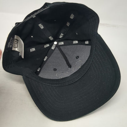 Neff 5 Panel Black Hat One Size Mickey Mouse Sunset Graphic Snapback 28 Patch