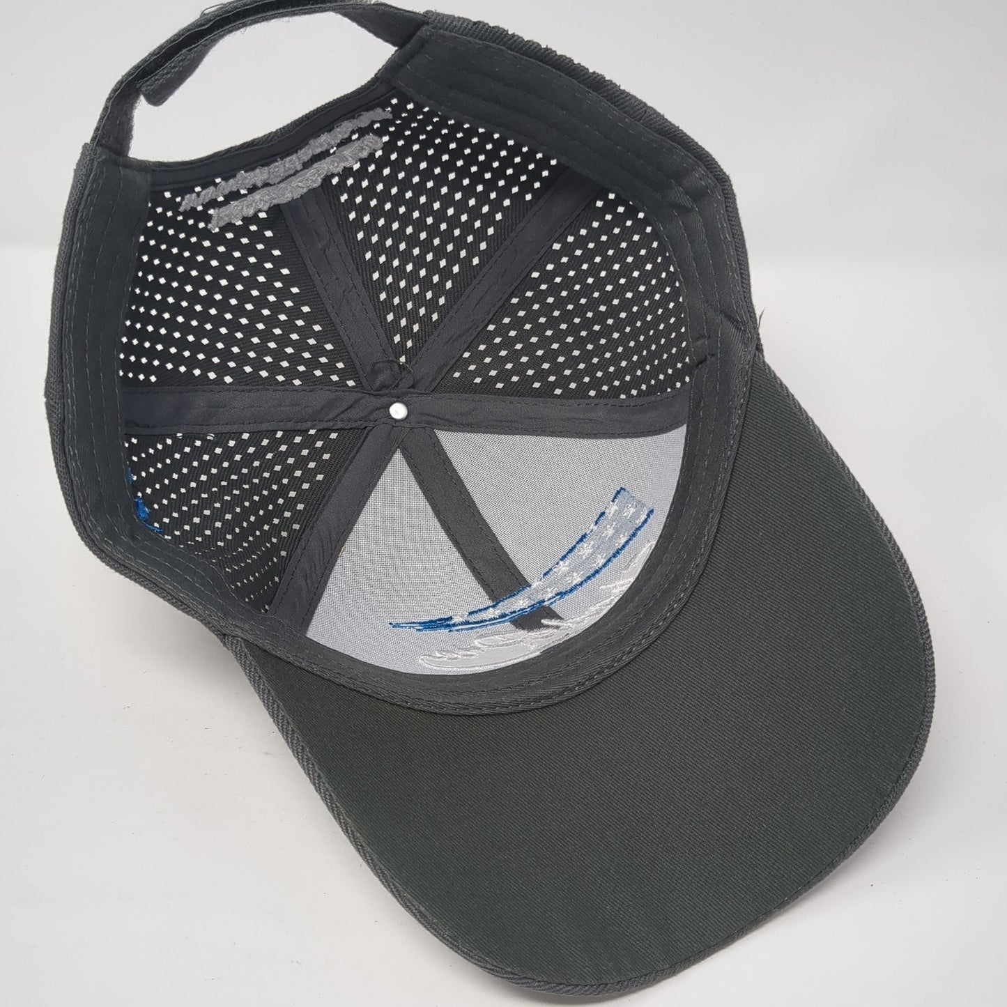 ShadePro RV Awnings 2020 Legacy Baseball Cap Gray One Size Adjustable Patriotic