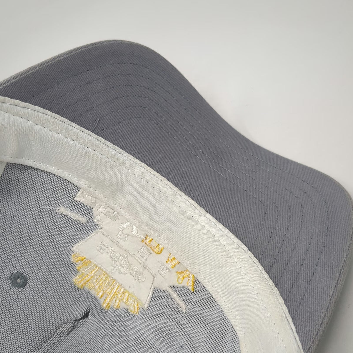 Quake City Caps 5 Panel Gray One Size Mesh Snapback Simplot Free Fryday Hat